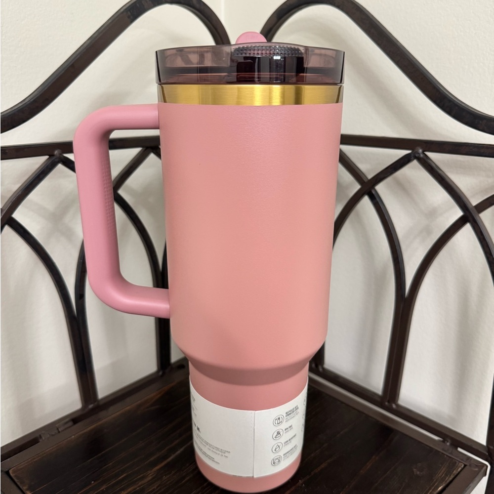 NWT Stanley Antique Pink Pro Tour 40 Oz Tumbler - Picture 3 of 4